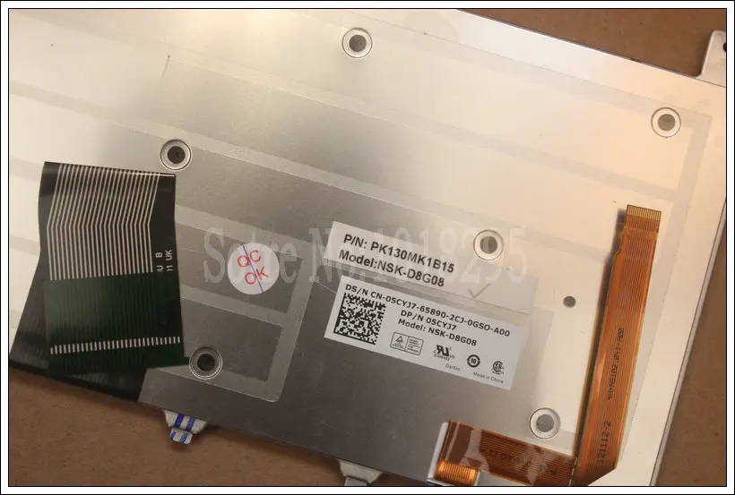 Новый для Dell Alienware M17x-R4 M17X R4 черный с подсветкой Нидерланды клавиатура DP/N: 05CYJ7