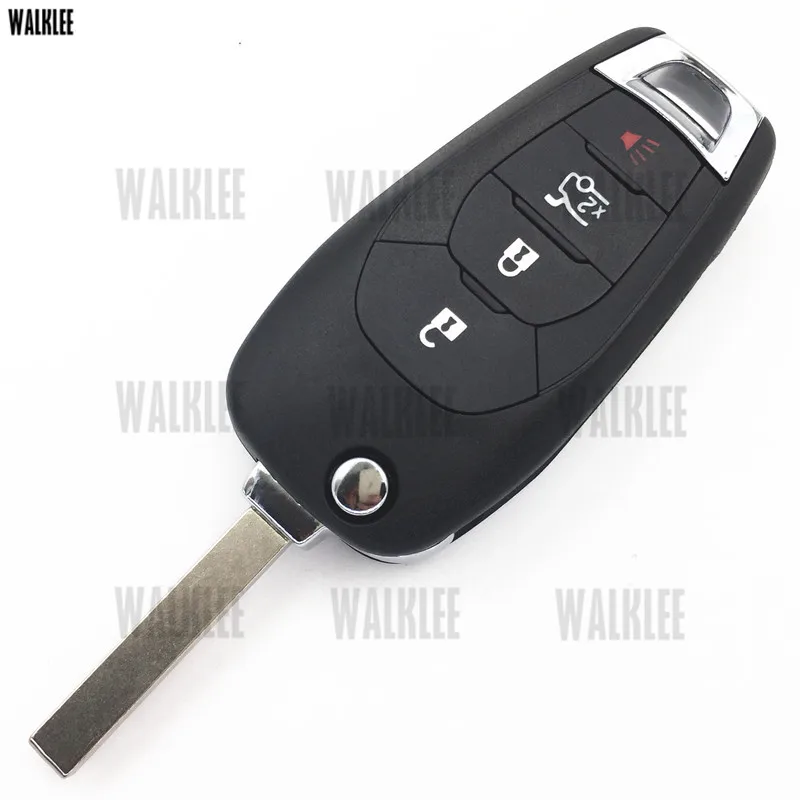 WALKLEE Автомобильный Дистанционный ключ для автомобиля подходит Chevrolet Cruze Malibu Aveo