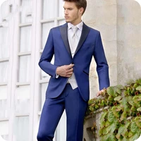 royal blue men suits for wedding suits bridegroom slim fit formal prom custom made blazer tuxedo best man costume homme 3pieces