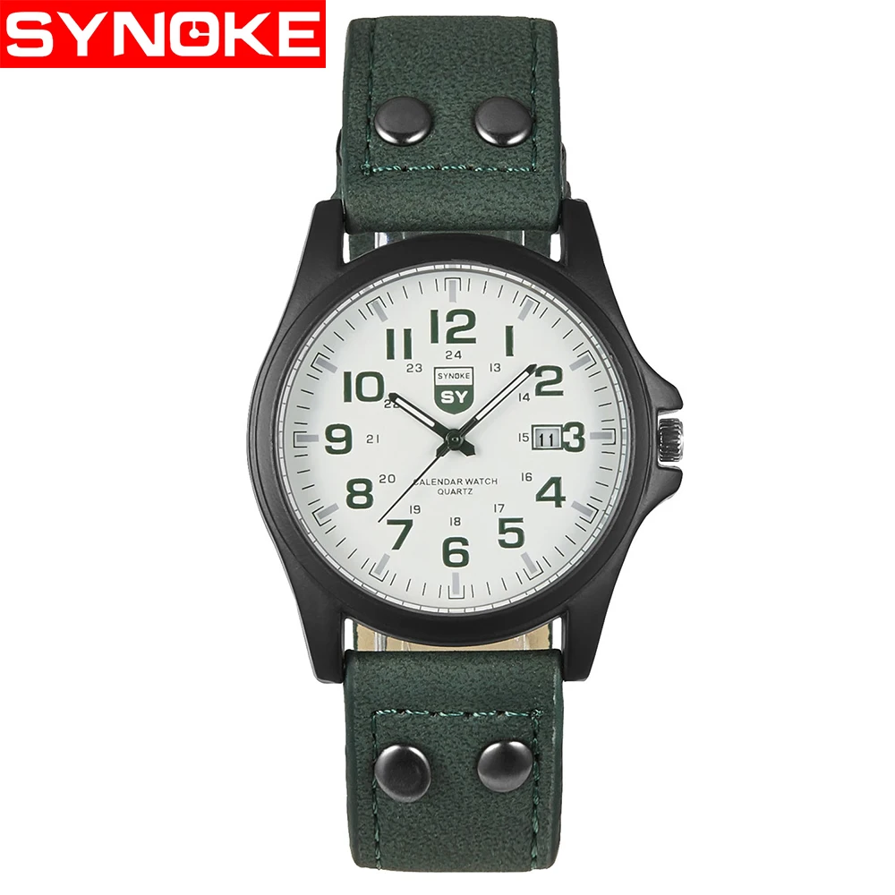 SYNOKE Мода 3610 г. Спортивные Детские/для мужчин кварцевые часы для спортивные 30 м