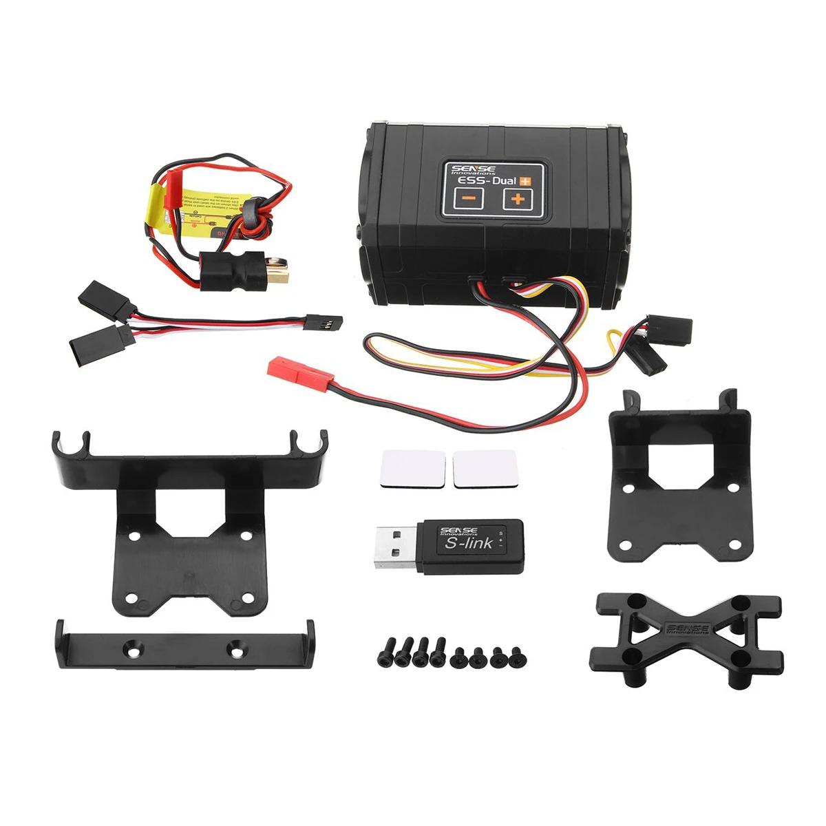 Для Axial SCX10 II TRX-4 запчасти и accs Sense Innovations DUAL Plus звуковой симулятор двигателя RC/PLUS Обновление прошивки приложения