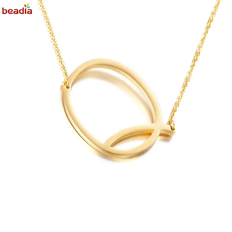 Цепочка с подвеской в виде букв алфавита для женщин|designer necklace|fashion necklacenecklace designer |