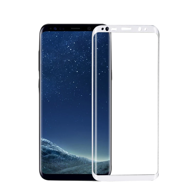 3D Защита экрана для samsung Galaxy S7 S8 S9 Plus Note 8 9 закругленные края полное покрытие закаленное стекло для samsung S8 S9 Plus 0,3 мм