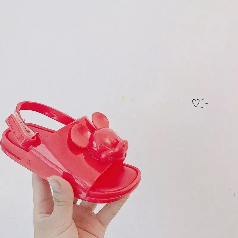 Mini Melissa/Новинка 2020 года бразильские сандалии с объемным изображением головы