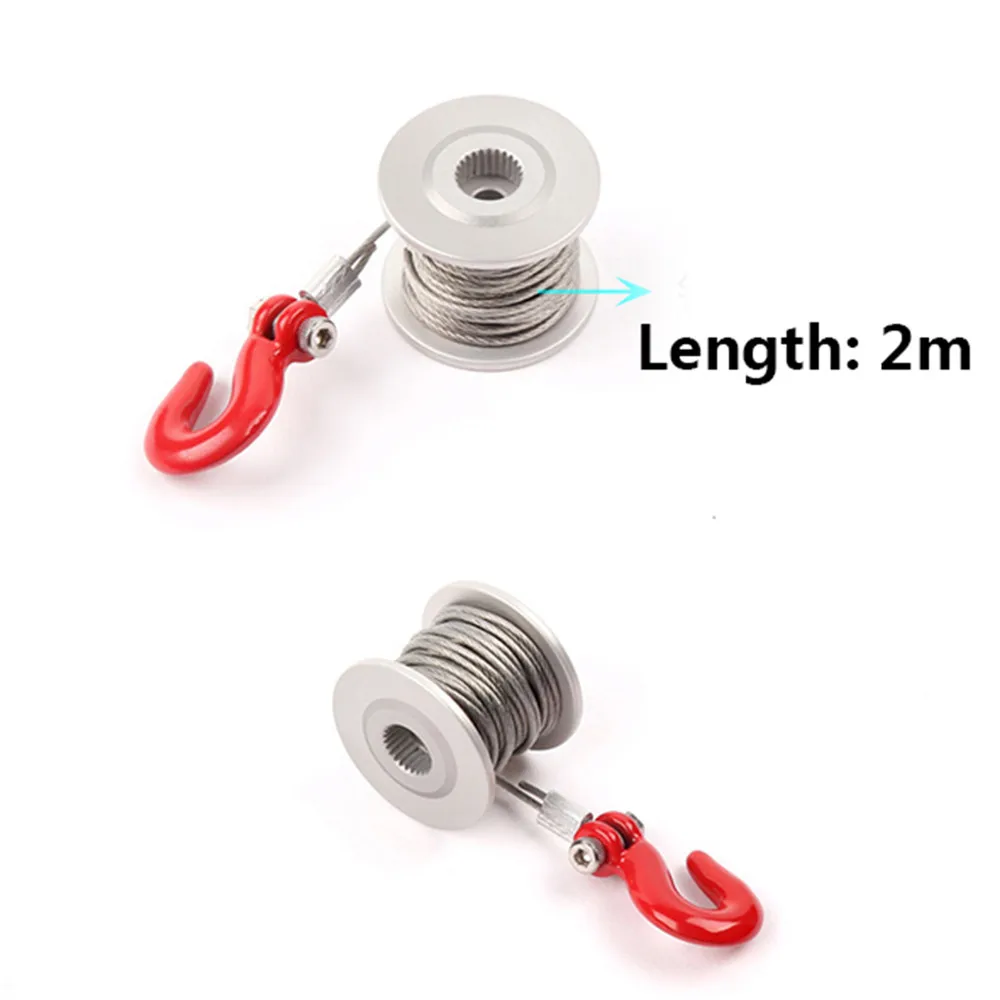 7075# Алюминий Servo лебедка обновленные аксессуары для 25т Servo барабан лебедки RC автомобиль Запчасти GAX0136A