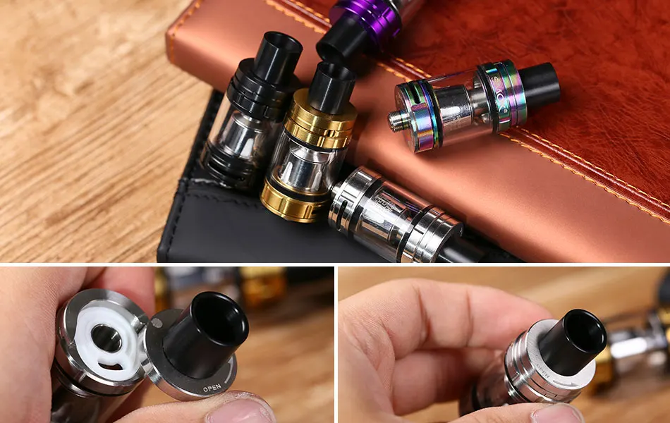 Электронная сигарета Smok TFV8 детский бак 3 мл/2 мл топ-наполнение Регулируемый