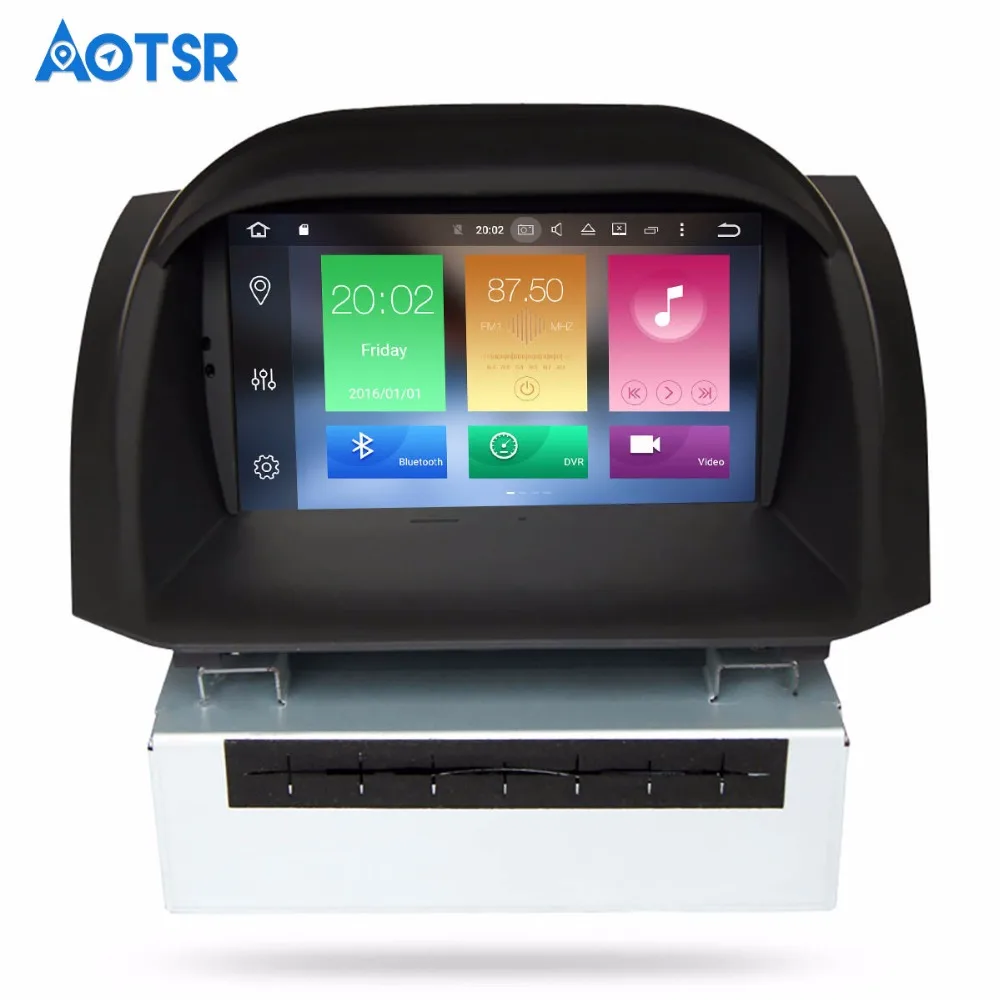 Автостерео Android 8 1 Автомобильный DVD стерео для Ford Fiesta 2013 2014 2015 2016 GPS навигация видео