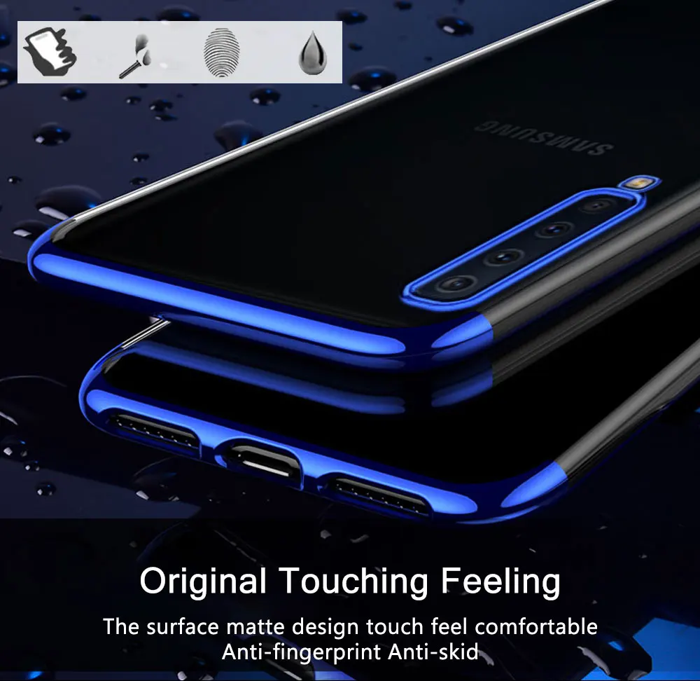 A9 чехол для samsung Galaxy A9 чехол мягкий силиконовый задний Простой Прозрачный чехол из ТПУ для samsung A9 Pro чехол A920