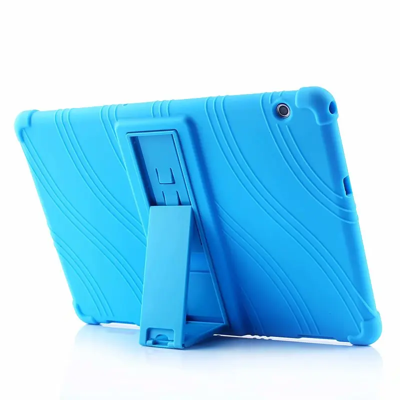 Противоударный мягкий силиконовый чехол для Huawei MediaPad T5 10 AGS2 W09 L09 L03 подставка +