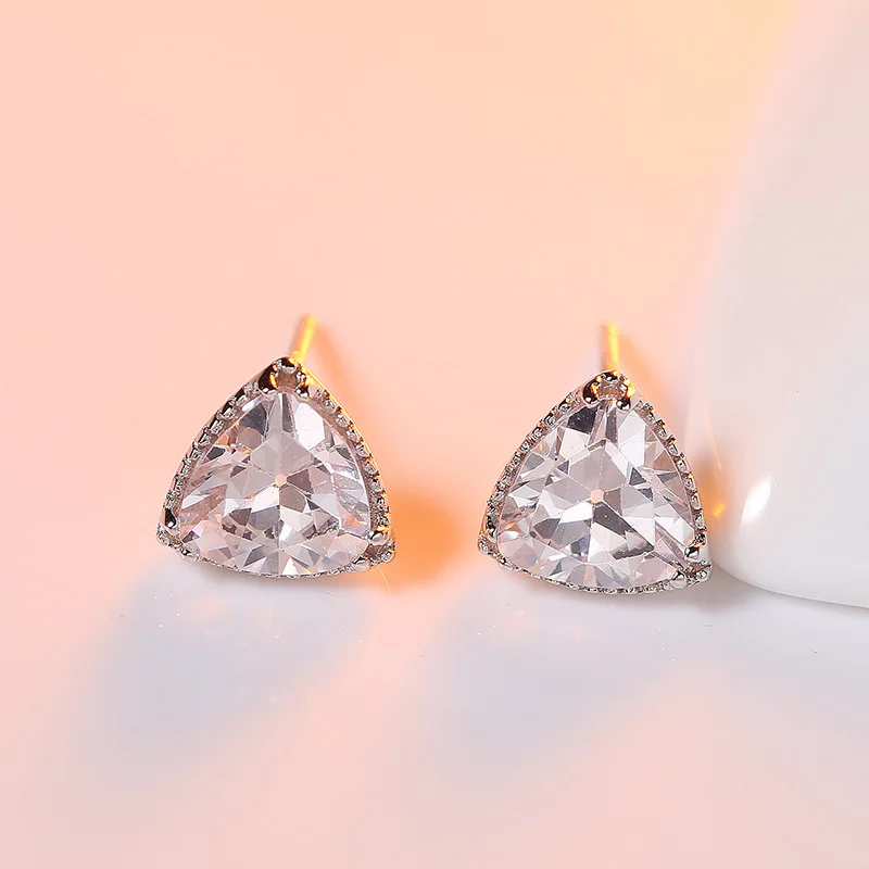 Новинка 2017 модные высококачественные ультрапрозрачные серьги из стерлингового