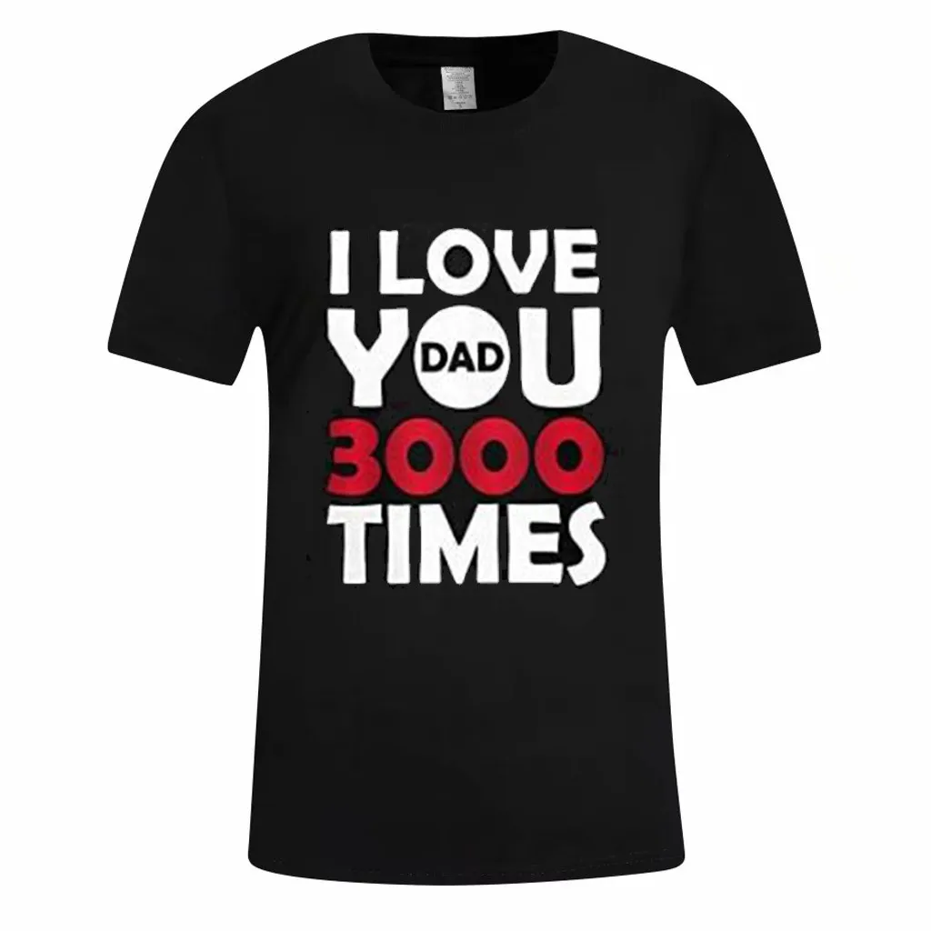 I Love You 3000 футболка wo для мужчин/мужчин Marvel Железный человек Забавные Футболки