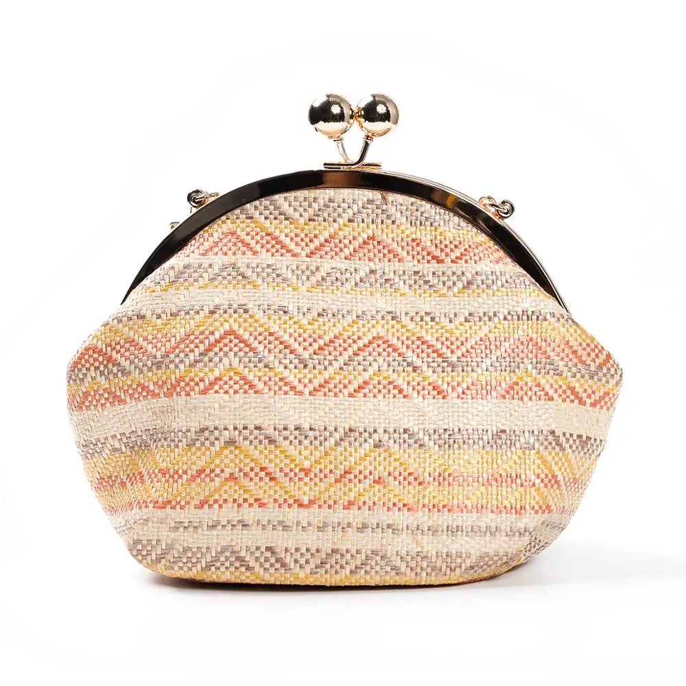 

Summer Fashion Colourful Straw Handbags Clutch Shoulder Bag Women Wallet