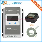 Контроллер солнечной зарядки Tracer 2210AN EPsloar 20A MPPT, 12 В 24 В, ЖК-дисплей Diaplay с пультом дистанционного управления MT50