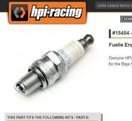 Свеча зажигания HPI 15454/CMR7H 5T/5B/5SC 1 шт. | Игрушки и хобби