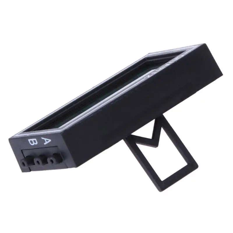 Mini Lighted Digital Car Clock Auto Car Truck Dashboard Date Time Calendar Black Vehicle Electronic Digital Clock