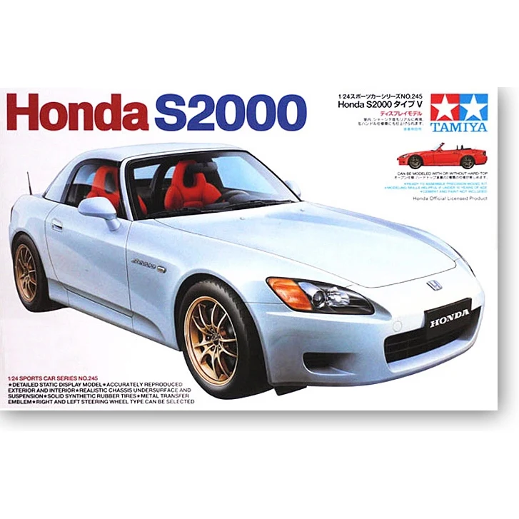 Модель автомобиля 1/24 сборная модель для Honda S2000 сделай сам Tamiya 24245 | Игрушки и хобби