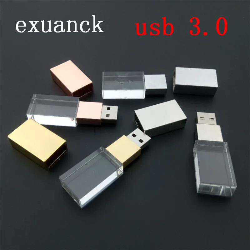 Exuanck high speed usb 3 0 Флеш накопитель изготовленным на заказ логосом с украшением в