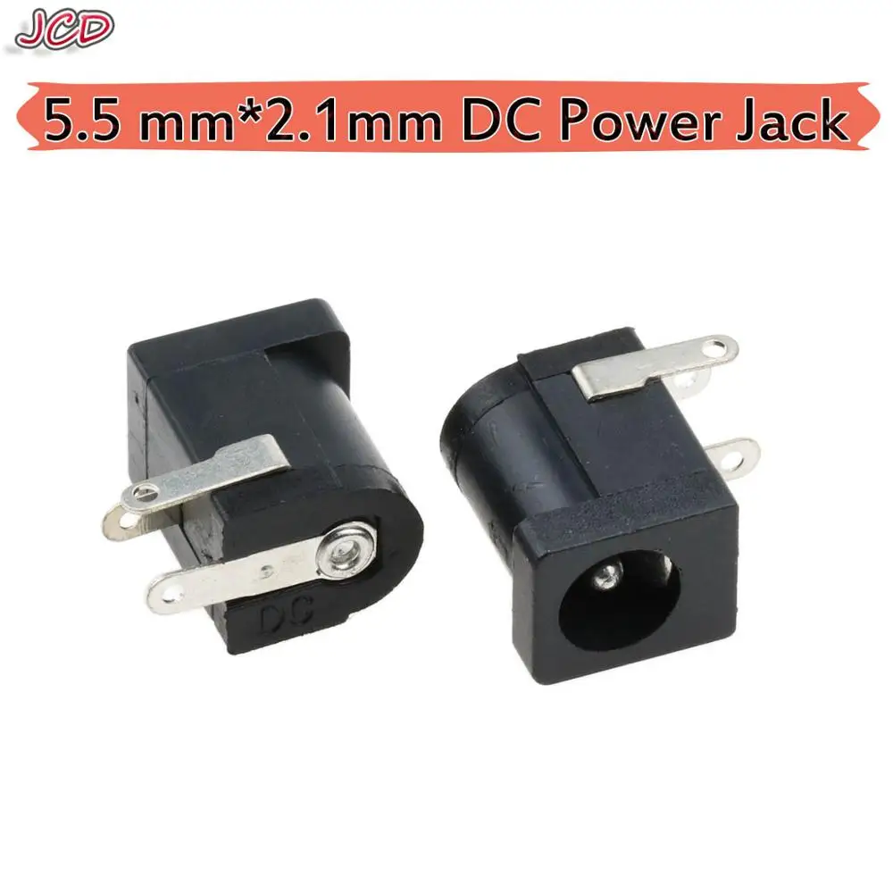 No1 JCD DC разъем питания разъем 5,5*2,1 мм 5,5x2,1 5,5x2,5 мм мужской/женский DC-005 DC022 DC022B DC-025M DC099 DC мощность - Цвет: No1