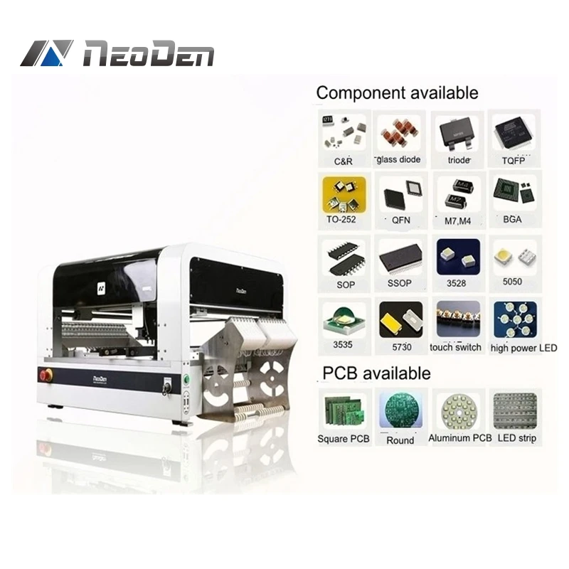 SMT pick and place automation вакуумная машина pnp smd machinery NeoDen 4 с видением | Инструменты