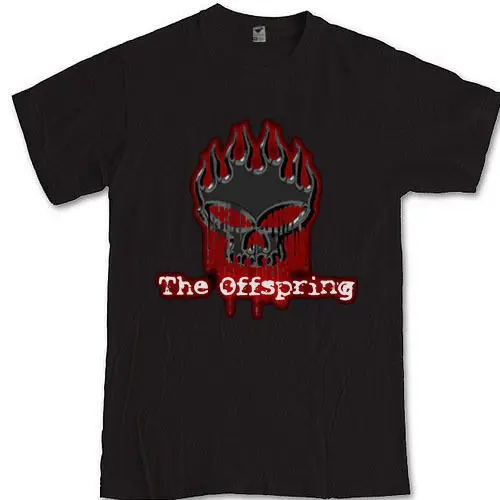 Потомство футболка панк рок группа размеры S M L XL 2XL 3XL моли Dexter Holland|the offspring|rock bandpunk
