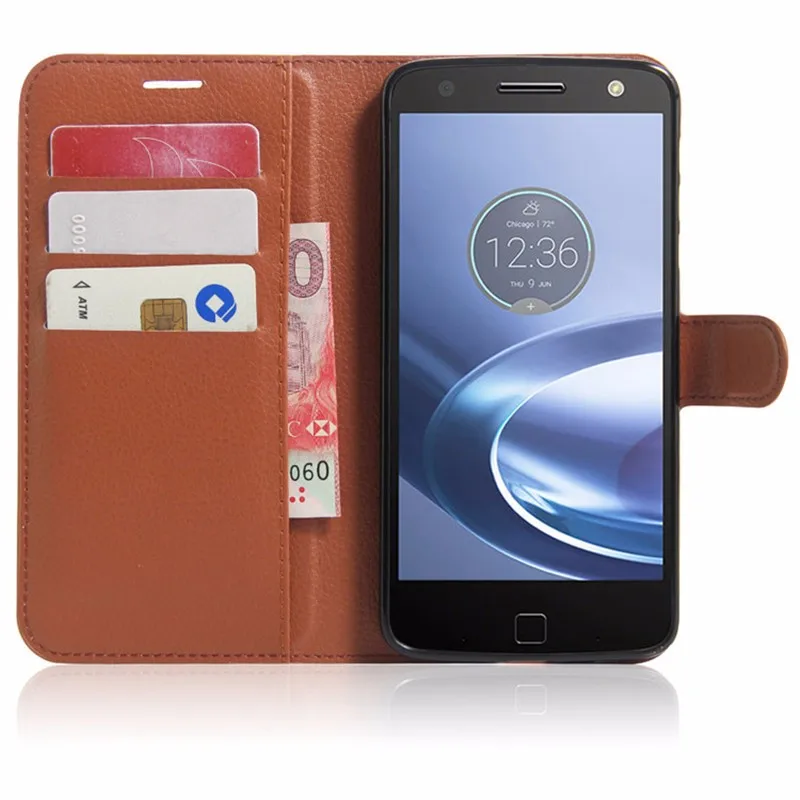 Для Motorola Moto Z Play чехол Роскошный PU кожаный чехол для Motorola Moto Z Play Droid защитный чехол-накладка для телефона