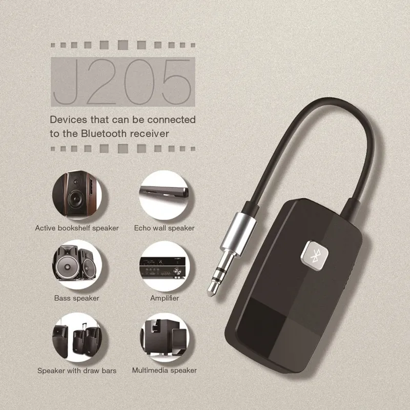 Bluetooth 4 2 приемник с 3 5 мм RCA Jack портативный беспроводной аудио адаптер для