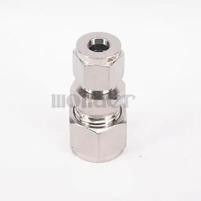 8mm x 12mm Tube OD 304 Stainless Steel Reducer Compression fitting Union Connector | Обустройство дома