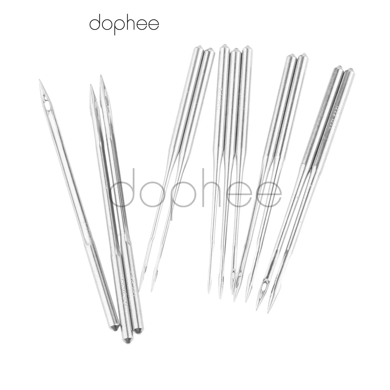 Dophee 50 шт. DC* 1 промышленные домашние оверлок Швейные иглы для швейной машины для JUKI Brother PEGASUS швейные машины