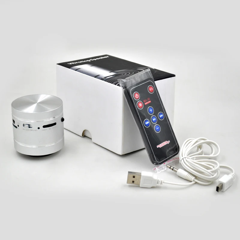 ADIN металлический Вибрационный HIFI динамик USB стерео Мультимедийный компьютер TF fm