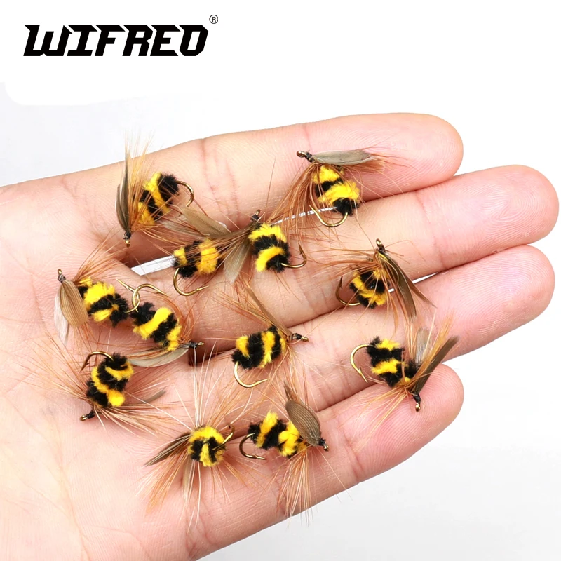 Wifreo 10 шт. #10 искусственная приманка-насекомое блесна для ловли форели | Спорт и