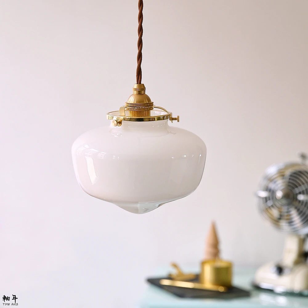 

Copper Pendant Lights Nordic Vintage Light Fixtures LED Hanging Lamp Bedroom Dining Hanglamp Loft Industrial Hanglamp Luminaire