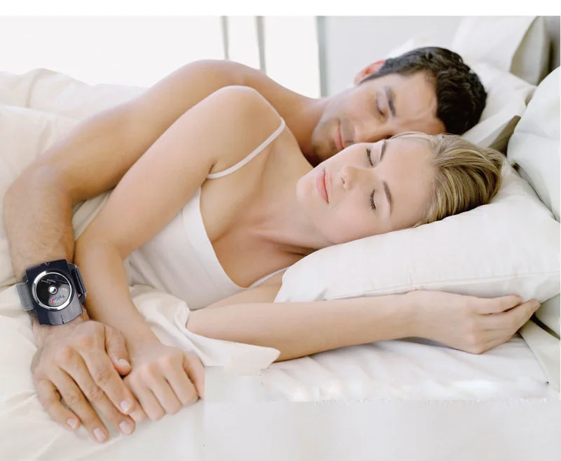 Anti Snore Wrist Watch Infrared intelligent electronic buzzer Stopper fast and effective sleep relief instrument | Красота и здоровье