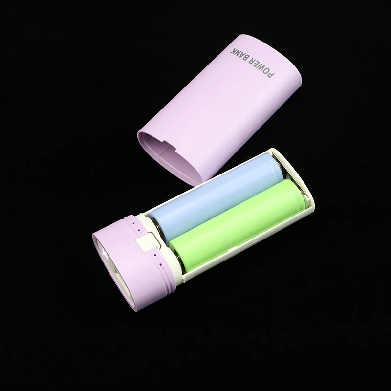 Evewher 18650 lion Batery 2 слота зарядное устройство коробка с светодиодный светильник power