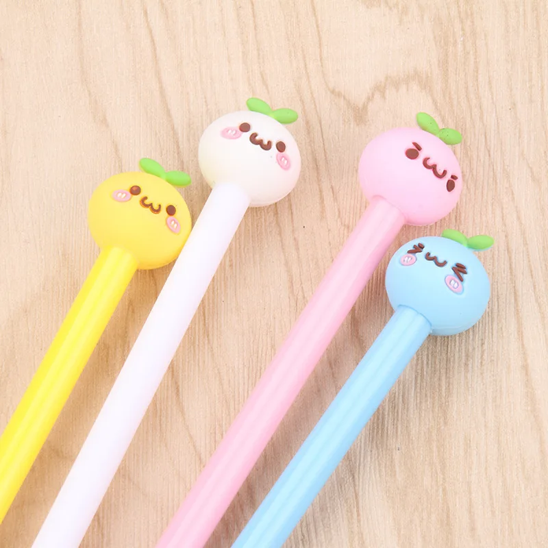 Комплект из 1 предмета Ростки фасоли кукла пластиковая гелевая ручка Kawaii