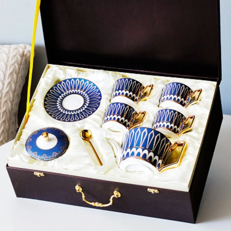 Полный набор для кофе послеобеденный чай керамический чайный кофейная чашка и