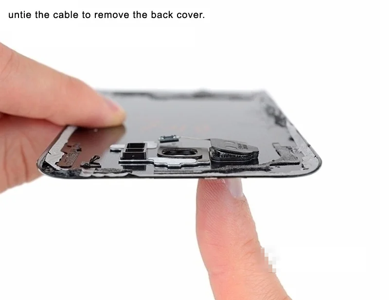 Оригинальная прозрачная версия Samsung стеклянный корпус задняя крышка Чехлы для S8