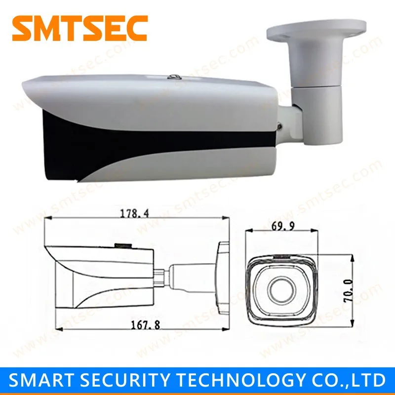 1/2. 8 &quotStarlight SONY CMOS IMX291 Hi3516D 6 мм объектив 1080P ONVIF 2MP H.265 наружная водонепроницаемая IP66