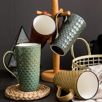 novelty creative ceramic cup milk juice lemon mug coffee tea cup home office drinkware unique gift