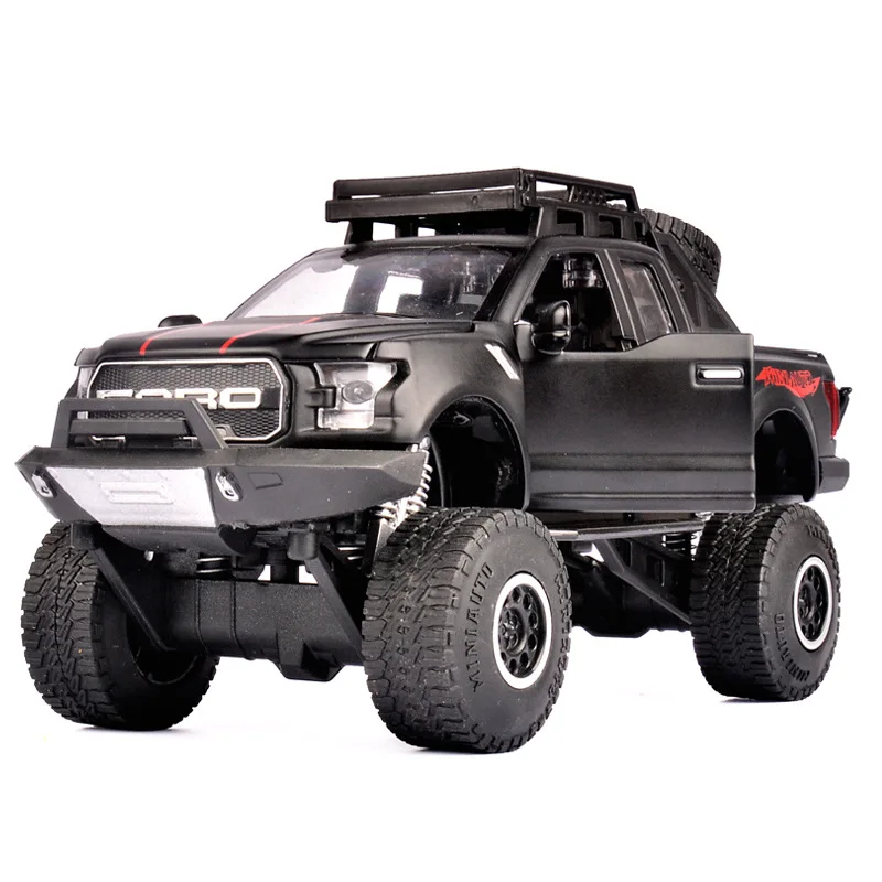 Модель автомобиля из сплава 1:32 для пикапа Ford Raptor F150 4 цвета|Наземный транспорт| |