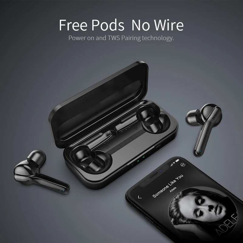 Стереонаушники Mifa True Wireles с поддержкой Bluetooth 5 0 и микрофоном | Электроника