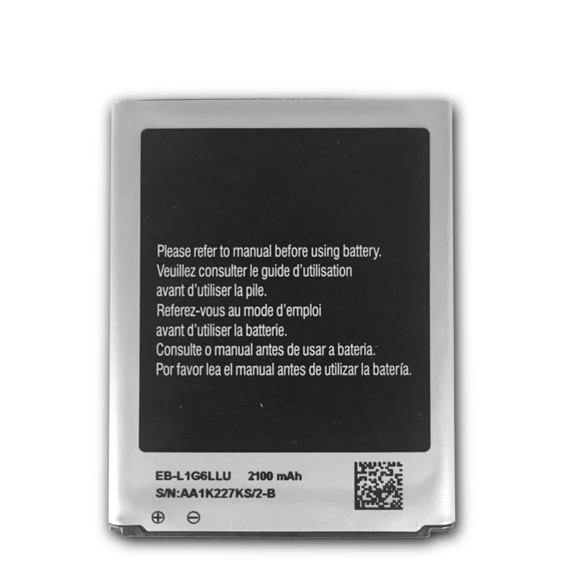 Оригинальная фотобатарея для Samsung Galaxy S3 i9300 i9305 i747 i535 L710 T999 2100 мАч|Аккумуляторы