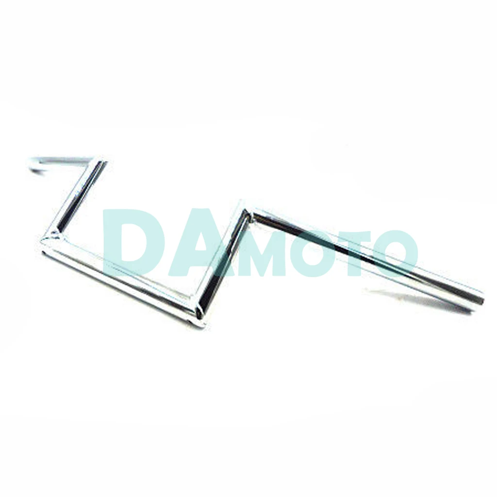 Мотоцикл черный Drag Z Bar откатные Рули Triumph пользовательские Чоппер захват для SUZUKI