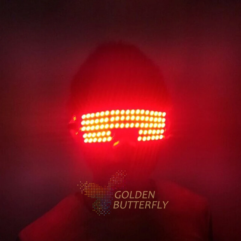 Светодиодные световые очки модные светящиеся для мужчин/женщин вечеринок