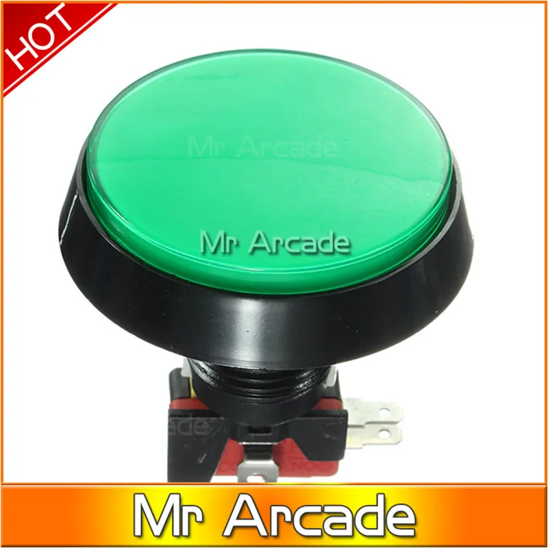 Светодиодсветильник лампа 60 мм большой круглый переключатель для аркадных