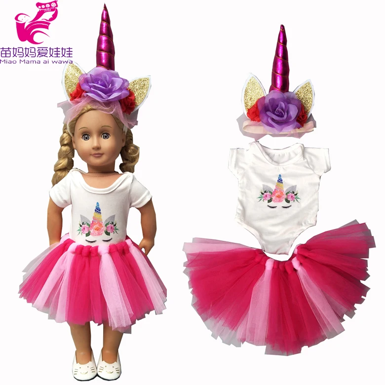 

18 inch doll dress for 43cm new born babies doll dress doll clothes for 38cm reborn baby doll jacket kids gifts