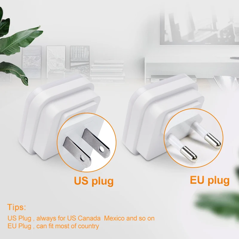 Светодиодный ночник мини управление световым датчиком 110v 220v Eu Us Plug