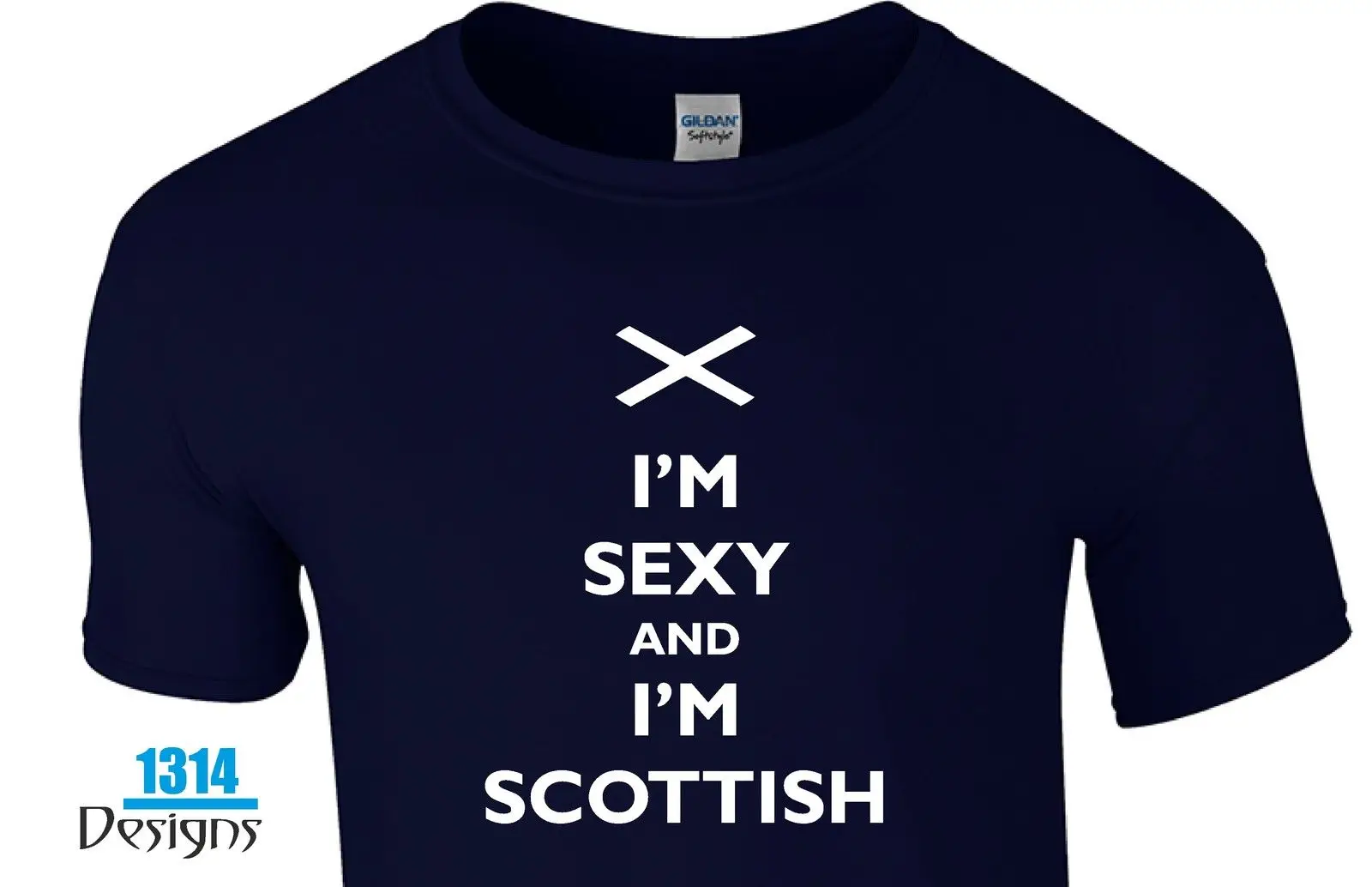 

2019 Men'S Fashion Cartoon Character I'M Sexy and I'M Scottish - T-Shirt, Funny Scotland Saltirefitness T-Shirts