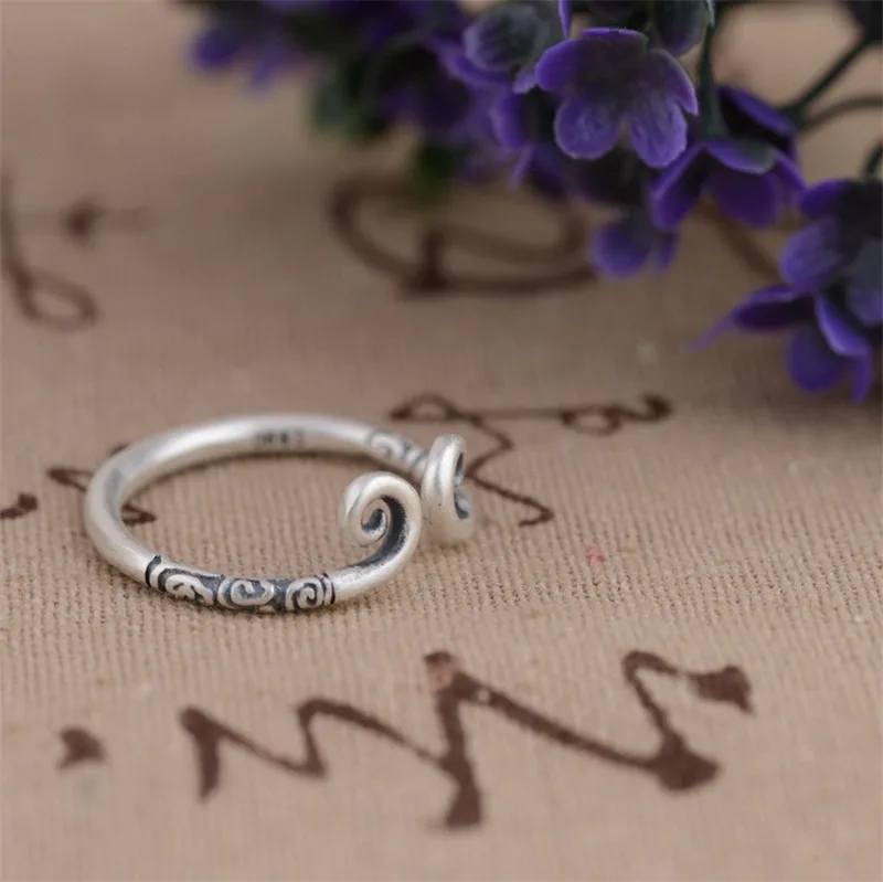 Серебряное кольцо s990 ювелирное изделие из тайского стерлингового серебра