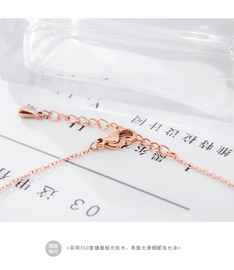 Yun ruo модные шикарные красное сердце ножной браслет с цепочкой для женщин, платье для девочки на день рождения подарочный розово-золотой Цвет 316L Нержавеющая сталь изделия не выцветают