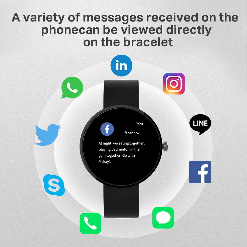 Timethinker Фитнес трекер Смарт часы IP68 Водонепроницаемый сердечного ритма крови